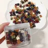 Simple Plain Color Mini Hair Claw Clips (100 Pcs/Box), Super Cute Decorative Hair Clips, Casual Fashion Hair Accessories for Women & Girls, Ideal for Party & Daily Wear