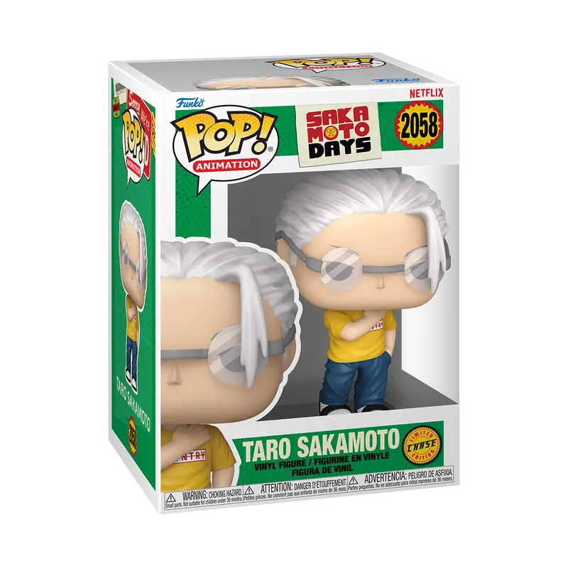 Funko Pop! Sakamoto Days - Taro Sakamoto (Chase) #2058 Collectible Pop Vinyl Figure