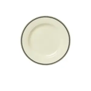 Fish's Eddy Checkerboard Main Plate