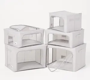 Set of 5 Collapsible Storage Box Collection
