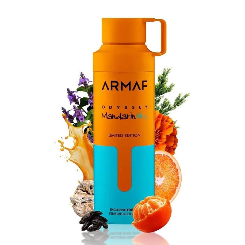 Armaf Odyssey Mandarin Sky Body Spray 6.8 OZ / 200 ML