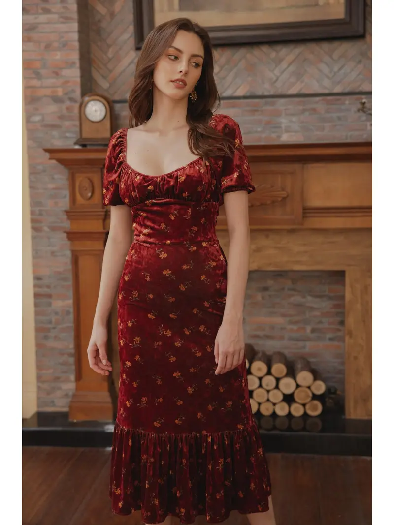 lace maxi dresses with sleeves Lace Long Sleeves Prom Dresses V Neck Split