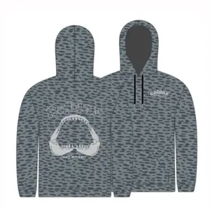 Limited Edition Tiger Shark Hoodie - 100% Polyester, Lightweight & Flexible, Anti-Stain, Reinforced for Durability, Ideal for Shark Fishing Adventures