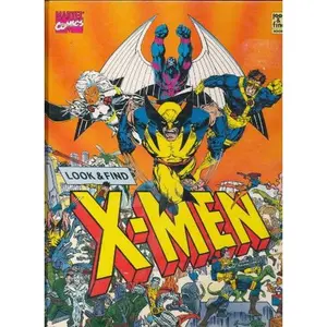 USED-Look and Find X Men by Look & Find (Hardcover)
