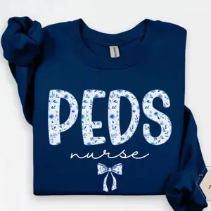 Pediatric Nurse Sweatshirt, Peds Nurse Crewnecks, Peds Gifts