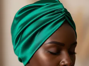 Silk Hair Wrap Scarf