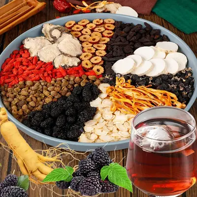 Aazon.co : Ginseng & Ulberry Herbal Tea, Kidney Tea Forula Ginseng - View #11