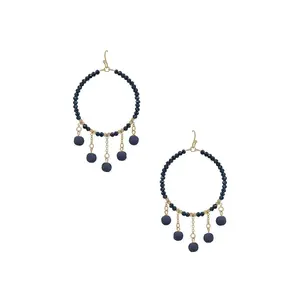 Clay Ball Charm Round Beads Earring