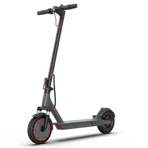 Electric Scooter for Adults, 22MPH Top Speed, 22 Miles Long Range, 500W Foldable Commuter E Scooter with Dual Suspension, Dual Brakes, 10" Tires & App Control