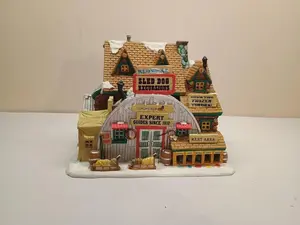 Lemax Vail Village Christmas Klondike Sled Dog Excursions 2009