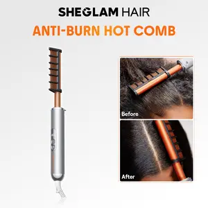 【BOGO SALE】SHEGLAM HAIR Anti Burn Hot Comb Heat Free Styler Styling Set-Effortlessbeauty- Coachella-#Summervibes-mothersdaygift