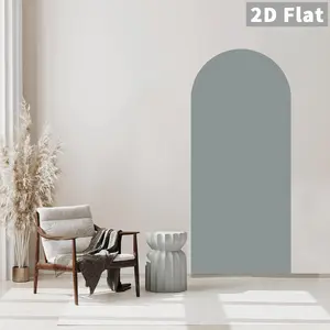 Stickable Curved Feature Wall Stickers, Simple Artistic Style, Covering Wall Defects, Mould-Proof Moisture-Proof, Tenant Friendly Home Decor
