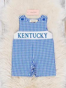 Kentucky Smocked Gingham Johnny