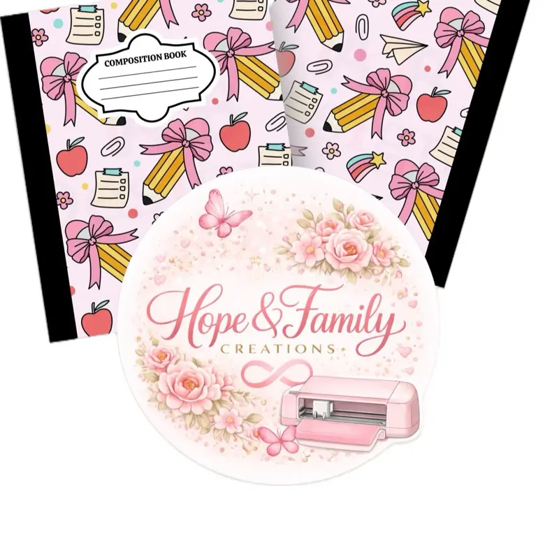 Personalized Composition Notebooks