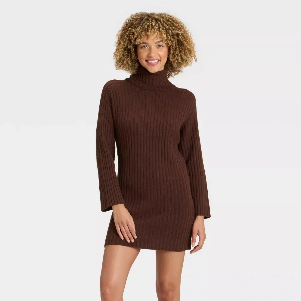 Women's Mini Sweater Dress - A New Day