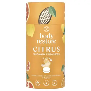 Body Restore Shower Steamers, Citrus, 6 Tablets, 5.3 oz