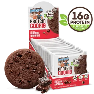 Lenny & Larry's Soft-Baked Big Time Brownie Aka Double Chocolate Cookies 12 - 4 oz Cookies