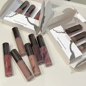Fat Matte Lipstick - Long-Lasting, Fade-Resistant, Hydrating Makeup with Moisturizer Benefits, Flawless Smooth Color, Lip Care Cosmetic, Ideal Beauty & Personal Care Gift