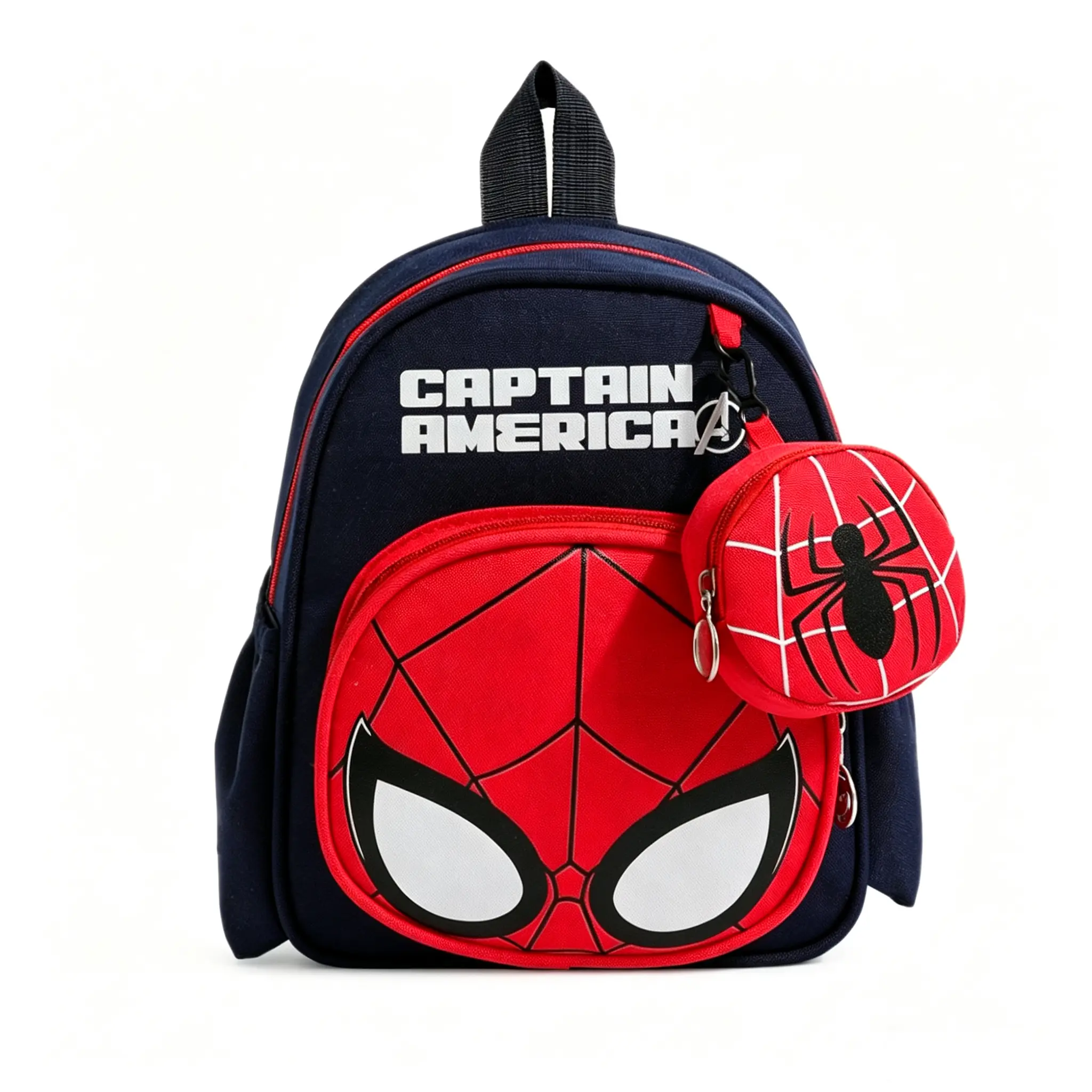 Marvel Spider-Man Kids' School & Travel Backpack, Lightweight Bookbag with Adjustable Padded Straps, Gift for Boys Superhero Fans