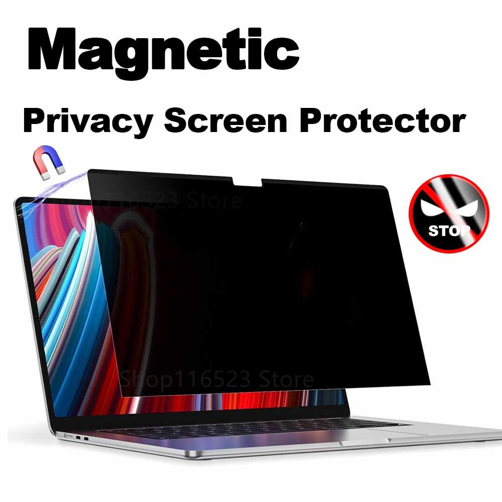 For Mac Pro 13.3inch Magnetic Privacy Screen Protector For Macbook Air 13 Pro 13.3 14 13.6 inch Air13 Anti-Spy Anti-Peep Film