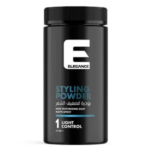 Elegance Styling Powder 20g – Matte Finish Hair Volume Powder for Men, Instant Texturizing Hair Dust, Lightweight Strong Hold Barber Styling Powder