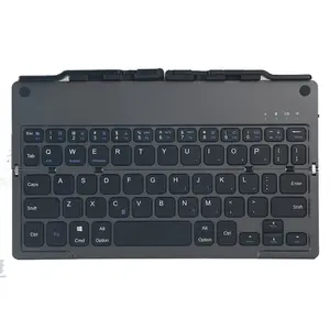 Harmonica-style Bluetooth keyboard, foldable and portable, mini wireless keyboard for Android tablets, mobile phones, and laptops