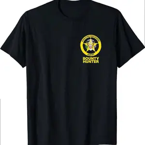 Bounty Hunter Fugitive Recovery Agent Bail Bondsman Duty T-shirt