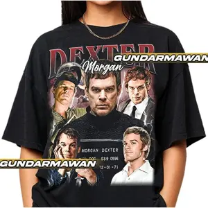 Youth Adult  Dexter Morgan Vintage T-Shirt, Dexter Season 9 Tee, Horror TV Show Tee, Gift For Woman and Man Unisex T-Shirt