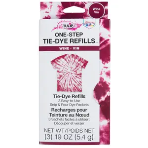 Tulip One-Step Tie-Dye Refills Wine