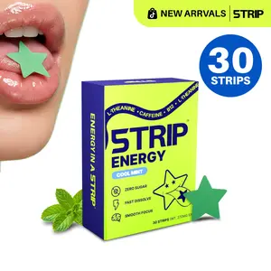 30 Strips | 5TRIP Energy Strips — Smart Caffeine, Zero Crash, Fast-Acting, Vegan & Sugar-Free