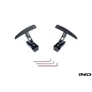 JQ Werks / MadTrace Porsche Clubsport Magnetic Shift Paddle Set - Carbon