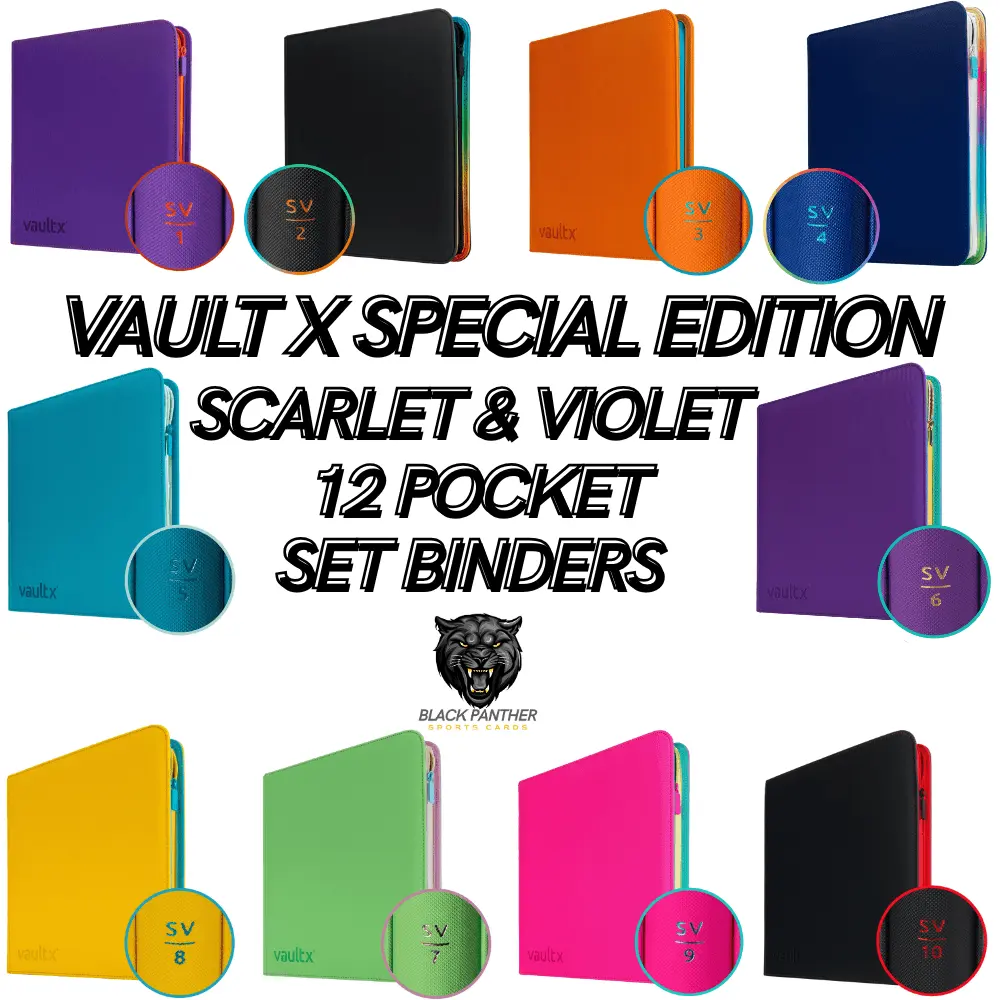 vault x 9 pocket trading card zip binder Vault X - 9-Pocket Exo-Tec® - Zip Binder main image 0