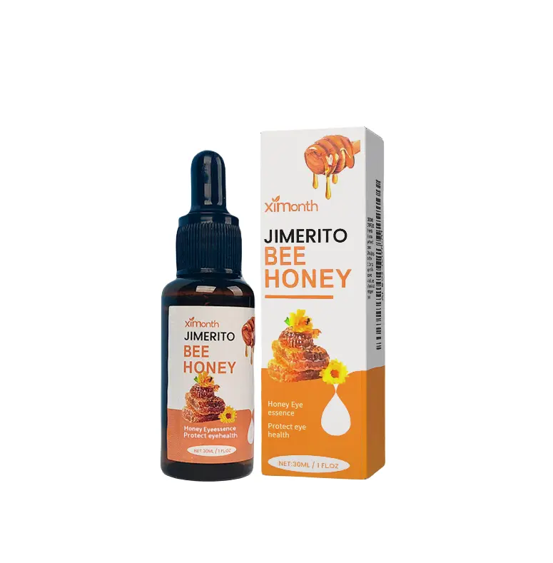 Ximonth Bee Honey Eye Cleanser, Soothing Skincare Lotion for Adults - Genuine Single Item, Regular Edition, Cleansing, All Skin Types, Eyes, No, Bottle