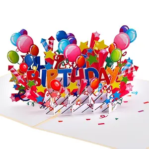 Birthday pop up Cards – Handmade birthday pop up cards | 3D Paper Birthday cards – Birthday card ideas- Personalized birthday cards