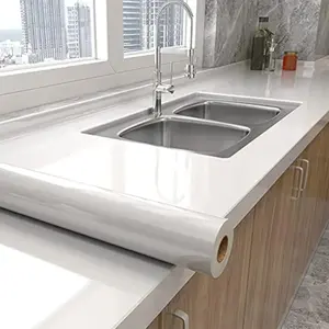 Sticky Back Plastic Self-Adhesive Waterproof Wallpaper, Glitter Effect Vinyl Wrap Film Roll for Walls, Doors & Kitchen, 40x300cm Decorative Sticker