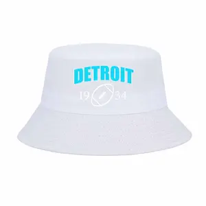 Detroit football 1934 style Hip-hop Hat Outdoor Adjustable Casual Hat Sports and leisure outdoor fisherman hat