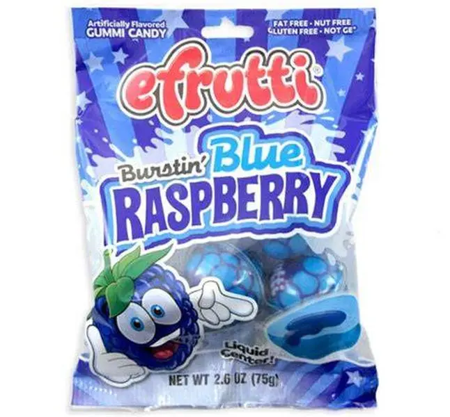 efrutti Burstin' Blue Raspberry
