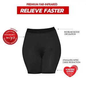 Invel® Therapeutic Premium Short with Bioceramic MIG3® Far-Infrared Technology