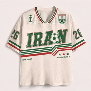 Iran Soccer Jersey, Retro Team Melli Shirt, Custom Name Number Jersey, Iranian Football Fan Gift, Persian Match Tee