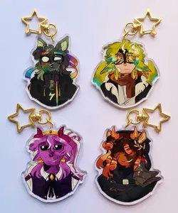 Universe MCYT Yt Translucent Acrylic Keychain, Gift Friends