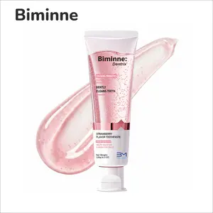 Biminne Whitening Niacinamide Toothpaste Probiotic sensitive teeth care sensitive teeth flouride free toothpaste effective formula zero fluoride