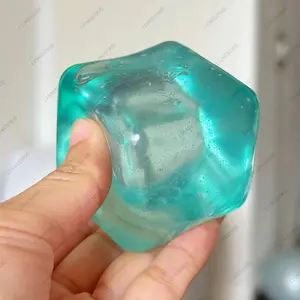 Clear Ice Cube Stress Ball Ice Block Fidget Toy Anti Stress ADHD Sensory Toy Stress Relief For Adults & Kids juguetes antiestres