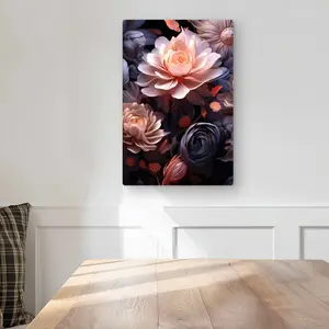 212 MAIN Aluminium Photo Print Artwork, MWW C1MP12184M91DN Model, 12x18 in Sublime Light White Artistic Wall Decor for Home Room Decoration