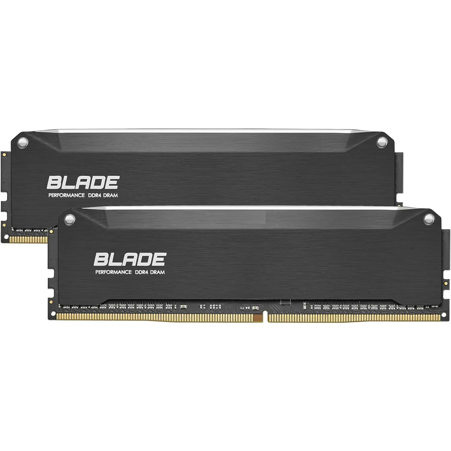 DDR4 RAM 32GB (2x16GB) Black Hairline  3200 MHz CL16 1.35V 288-Pin Desktop Gaming UDIMM (MD4U1632161BRLDE)