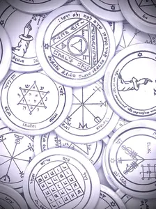 Seals of Solomon Buttons (Set of all 44)