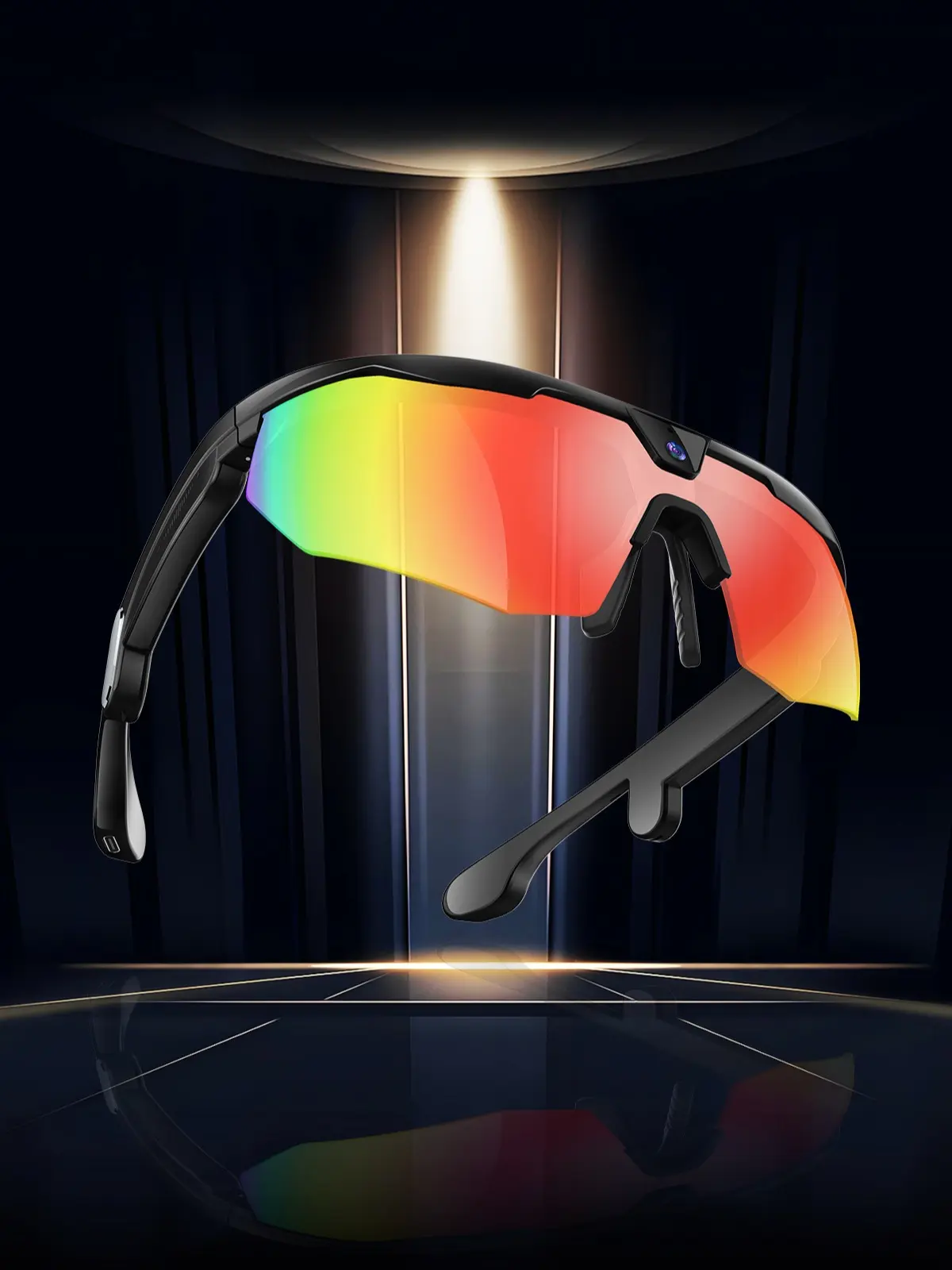 Wearable Smart Glasses 2026 Edition - Multifunctional Recording Glasses with 800W Camera POV Video Recording, Instant Photo/Video Button, AI Object Recognition, Real-Time Translation, Polarized Lenses, Bluetooth Hands-Free Calls for Cycling, Hiking