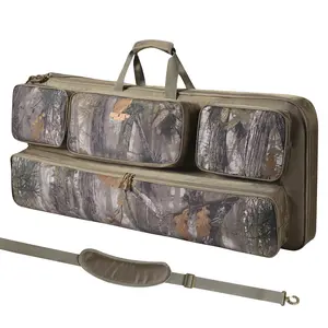 Soft Compound Bow Case, Archery Bag with Arrow Pockets and Adjustable Straps,Durable Compound Bow Backpack with Soft Padding and Zipper, Carrying Archery Case for Storge and Protection