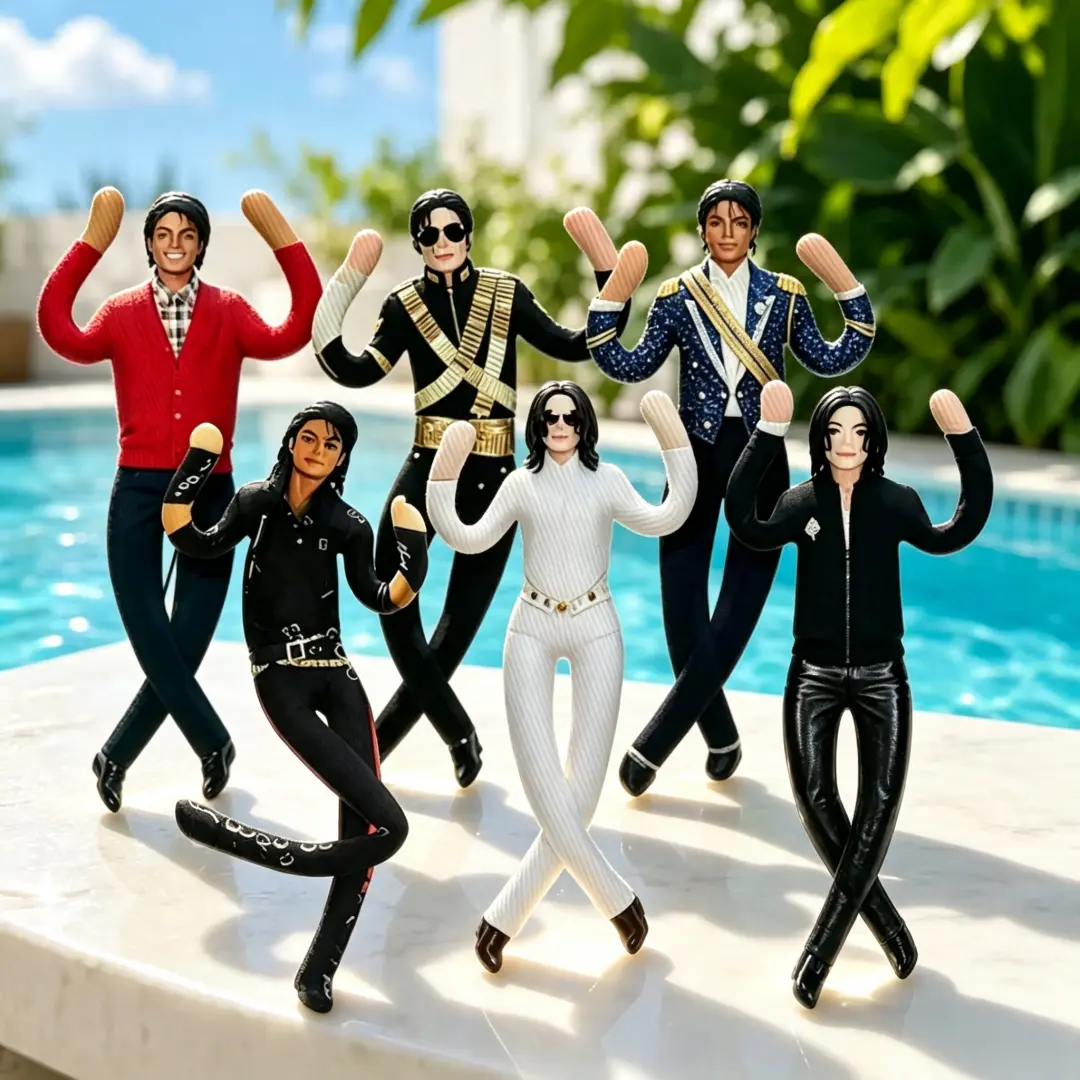 6pcs-MJ Plush Belongs in Your Collection,Collector's edition,cute girly gifts,plushies