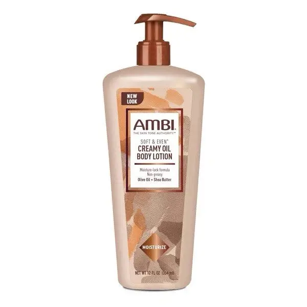Ambi Soft & Even Creamy Oil Body Lotion - 12 Oz