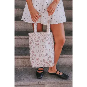 OLB Tote Bag - Mauve Floral